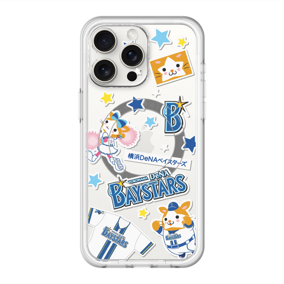スリムプロテクションプレミアムケース with MagSafe［ 横浜DeNAベイスターズ - ステッカー ］