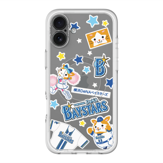 スリムプロテクションプレミアムケース with MagSafe［ 横浜DeNAベイスターズ - ステッカー ］