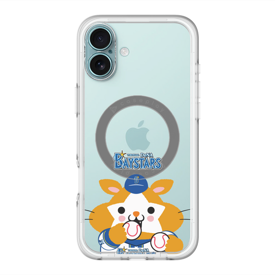 スリムプロテクションプレミアムケース with MagSafe［ 横浜DeNAベイスターズ - DB.スターマン - クリア ］