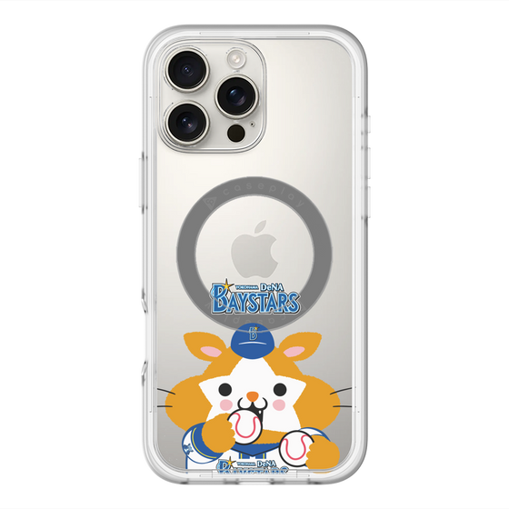 スリムプロテクションプレミアムケース with MagSafe［ 横浜DeNAベイスターズ - DB.スターマン - クリア ］