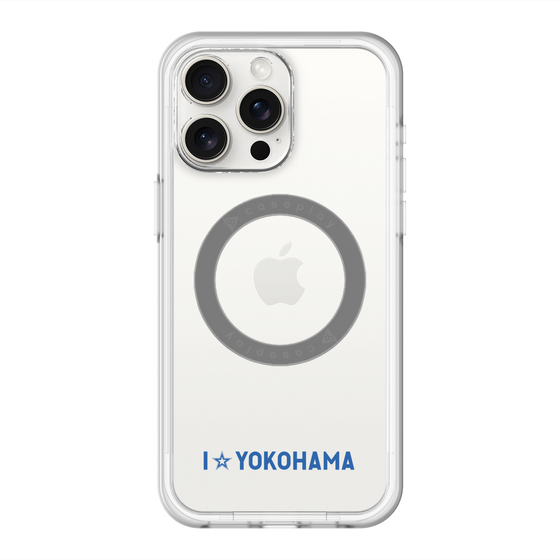 スリムプロテクションプレミアムケース with MagSafe［ 横浜DeNAベイスターズ - I ☆ YOKOHAMA ］