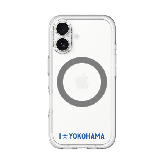 スリムプロテクションプレミアムケース with MagSafe［ 横浜DeNAベイスターズ - I ☆ YOKOHAMA ］
