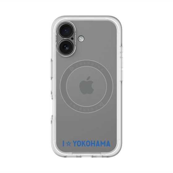 スリムプロテクションプレミアムケース with MagSafe［ 横浜DeNAベイスターズ - I ☆ YOKOHAMA ］