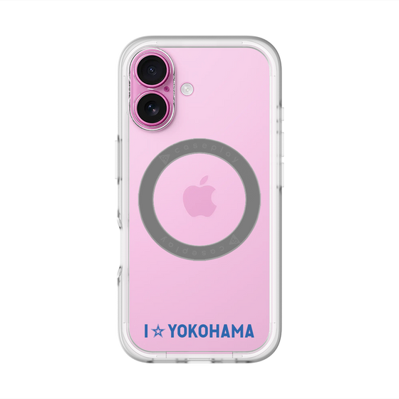 スリムプロテクションプレミアムケース with MagSafe［ 横浜DeNAベイスターズ - I ☆ YOKOHAMA ］