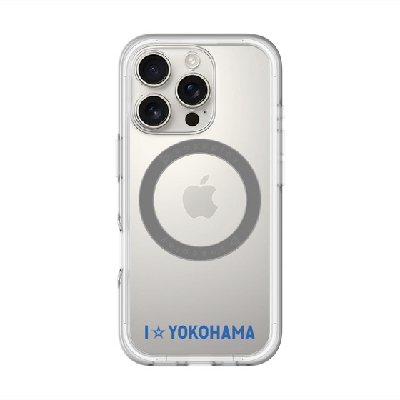 スリムプロテクションプレミアムケース with MagSafe［ 横浜DeNAベイスターズ - I ☆ YOKOHAMA ］