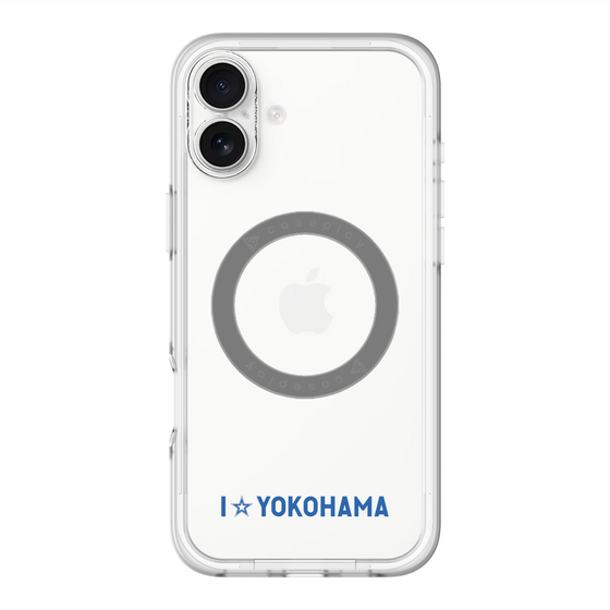 スリムプロテクションプレミアムケース with MagSafe［ 横浜DeNAベイスターズ - I ☆ YOKOHAMA ］