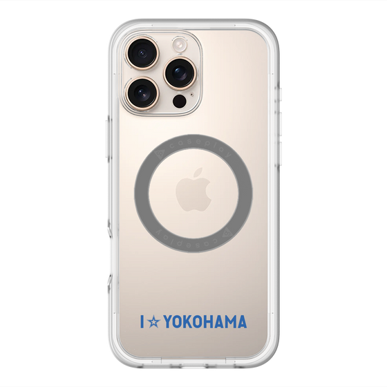 スリムプロテクションプレミアムケース with MagSafe［ 横浜DeNAベイスターズ - I ☆ YOKOHAMA ］