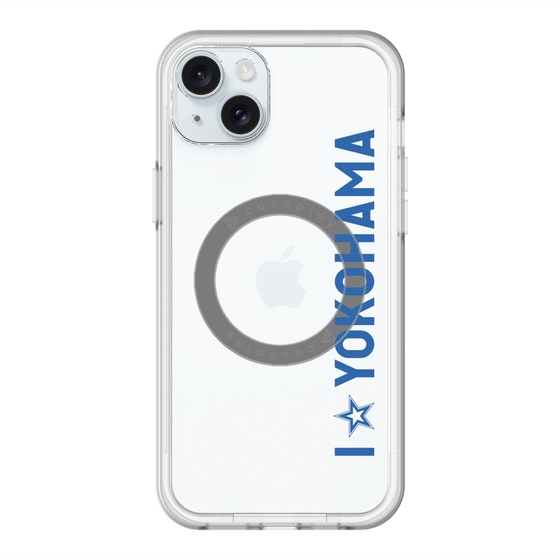 スリムプロテクションプレミアムケース with MagSafe［ 横浜DeNAベイスターズ - I ☆ YOKOHAMA - 縦 ］