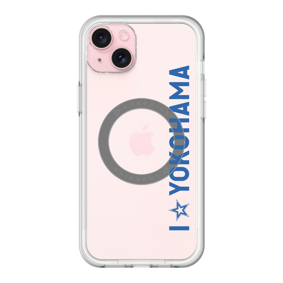 スリムプロテクションプレミアムケース with MagSafe［ 横浜DeNAベイスターズ - I ☆ YOKOHAMA - 縦 ］