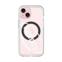 スリムプロテクションプレミアムケース with MagSafe［ LATENCY - Circle logo - Clear ］