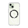 スリムプロテクションプレミアムケース with MagSafe［ LATENCY - Circle logo - Clear ］