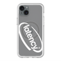 スリムプロテクションプレミアムケース with MagSafe［ LATENCY - Circle logo - Clear ］