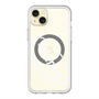スリムプロテクションプレミアムケース with MagSafe［ LATENCY - Circle logo - Clear ］