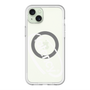 スリムプロテクションプレミアムケース with MagSafe［ LATENCY - Circle logo - Clear ］