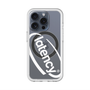 スリムプロテクションプレミアムケース with MagSafe［ LATENCY - Circle logo - Clear ］