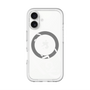 スリムプロテクションプレミアムケース with MagSafe［ LATENCY - Circle logo - Clear ］