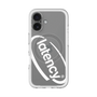 スリムプロテクションプレミアムケース with MagSafe［ LATENCY - Circle logo - Clear ］