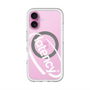 スリムプロテクションプレミアムケース with MagSafe［ LATENCY - Circle logo - Clear ］