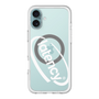 スリムプロテクションプレミアムケース with MagSafe［ LATENCY - Circle logo - Clear ］