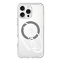 スリムプロテクションプレミアムケース with MagSafe［ LATENCY - Circle logo - Clear ］