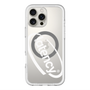 スリムプロテクションプレミアムケース with MagSafe［ LATENCY - Circle logo - Clear ］