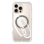 スリムプロテクションプレミアムケース with MagSafe［ LATENCY - Circle logo - Clear ］