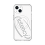 スリムプロテクションプレミアムケース with MagSafe［ LATENCY - Circle logo - White ］