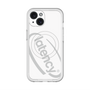スリムプロテクションプレミアムケース with MagSafe［ LATENCY - Circle logo - White ］
