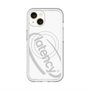 スリムプロテクションプレミアムケース with MagSafe［ LATENCY - Circle logo - White ］