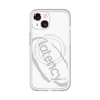 スリムプロテクションプレミアムケース with MagSafe［ LATENCY - Circle logo - White ］
