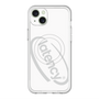 スリムプロテクションプレミアムケース with MagSafe［ LATENCY - Circle logo - White ］