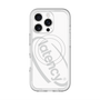 スリムプロテクションプレミアムケース with MagSafe［ LATENCY - Circle logo - White ］