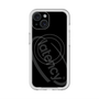 スリムプロテクションプレミアムケース with MagSafe［ LATENCY - Circle logo - Black ］