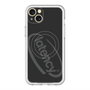 スリムプロテクションプレミアムケース with MagSafe［ LATENCY - Circle logo - Black ］