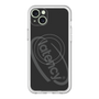 スリムプロテクションプレミアムケース with MagSafe［ LATENCY - Circle logo - Black ］