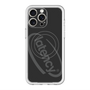 スリムプロテクションプレミアムケース with MagSafe［ LATENCY - Circle logo - Black ］