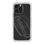 スリムプロテクションプレミアムケース with MagSafe［ LATENCY - Circle logo - Black ］