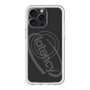 スリムプロテクションプレミアムケース with MagSafe［ LATENCY - Circle logo - Black ］