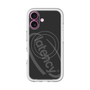 スリムプロテクションプレミアムケース with MagSafe［ LATENCY - Circle logo - Black ］