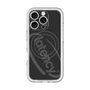 スリムプロテクションプレミアムケース with MagSafe［ LATENCY - Circle logo - Black ］