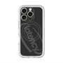 スリムプロテクションプレミアムケース with MagSafe［ LATENCY - Circle logo - Black ］