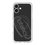 スリムプロテクションプレミアムケース with MagSafe［ LATENCY - Circle logo - Black ］