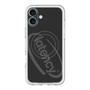 スリムプロテクションプレミアムケース with MagSafe［ LATENCY - Circle logo - Black ］