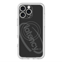 スリムプロテクションプレミアムケース with MagSafe［ LATENCY - Circle logo - Black ］