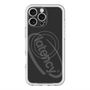 スリムプロテクションプレミアムケース with MagSafe［ LATENCY - Circle logo - Black ］
