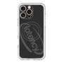 スリムプロテクションプレミアムケース with MagSafe［ LATENCY - Circle logo - Black ］