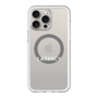 スリムプロテクションプレミアムケース with MagSafe［ LATENCY - Logotype - Clear ］