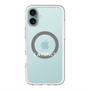 スリムプロテクションプレミアムケース with MagSafe［ LATENCY - Logotype - Clear ］