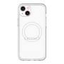 スリムプロテクションプレミアムケース with MagSafe［ LATENCY - Logotype - White ］