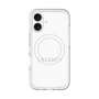 スリムプロテクションプレミアムケース with MagSafe［ LATENCY - Logotype - White ］